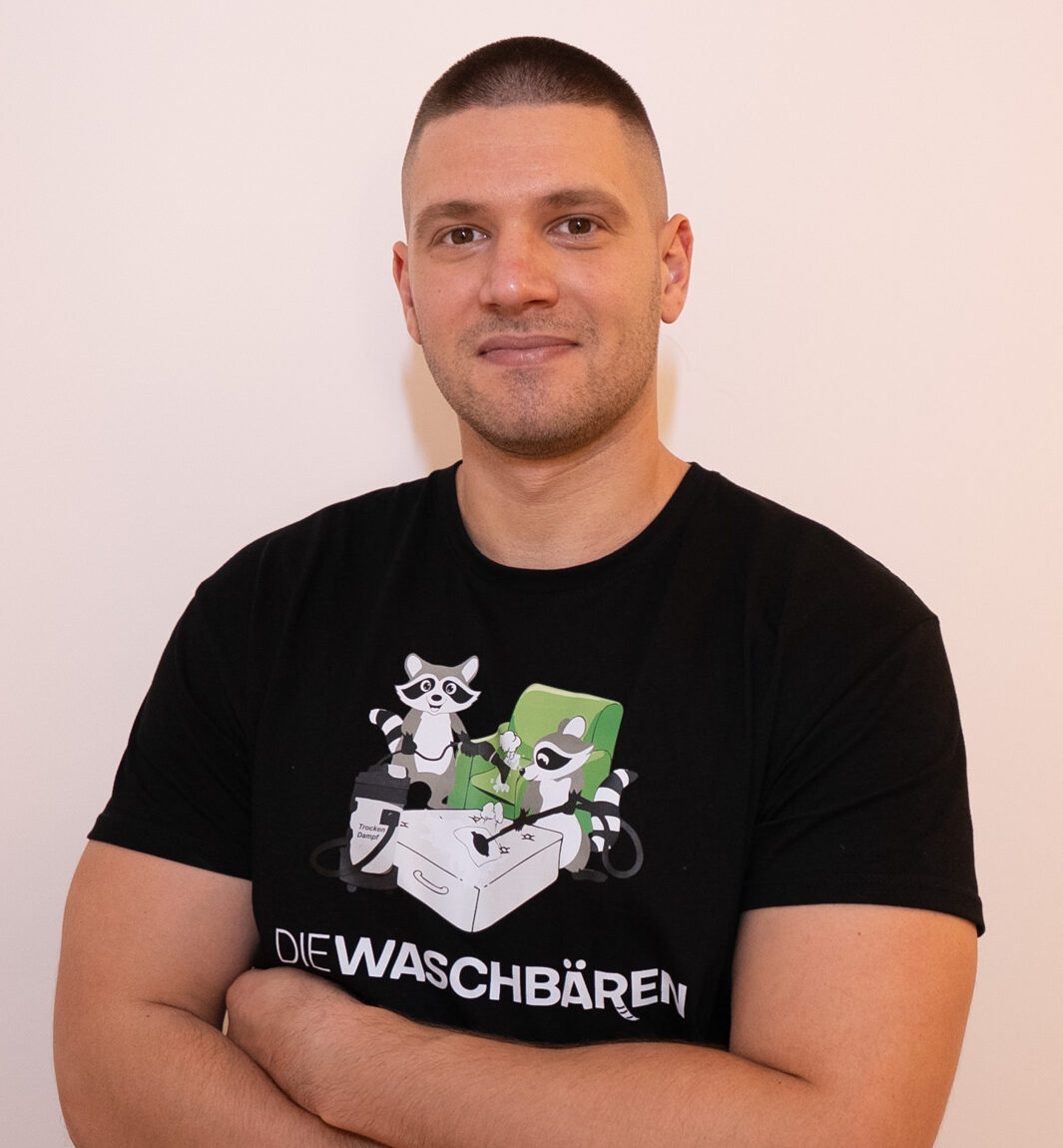 Marko vom Waschbären Wien Team
